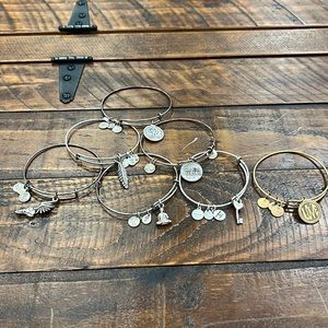 Bundle of Alex and ani bracelets